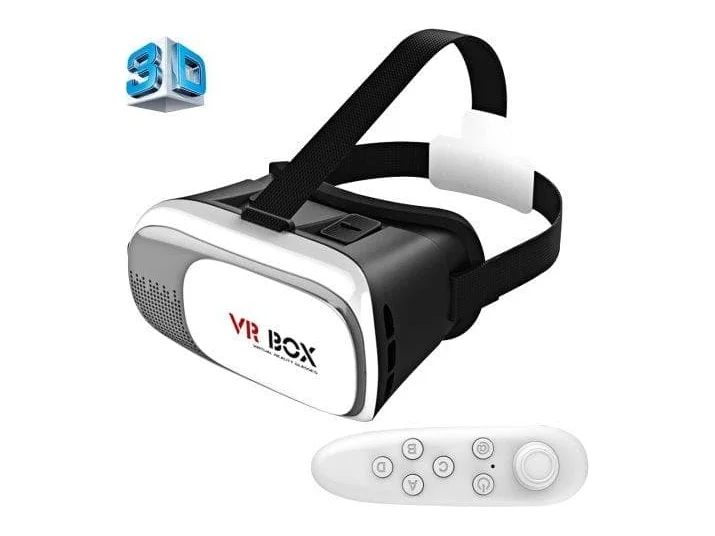 VR BOX 2.0 med fjärrkontroll